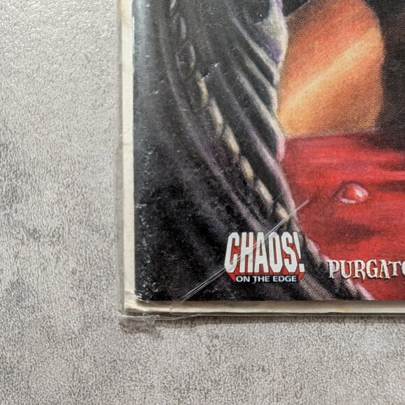 Purgatori Mischief Night 1 Red Foil DF Ed Lim 063/699, Chaos Comics With COA - Picture 5 of 8